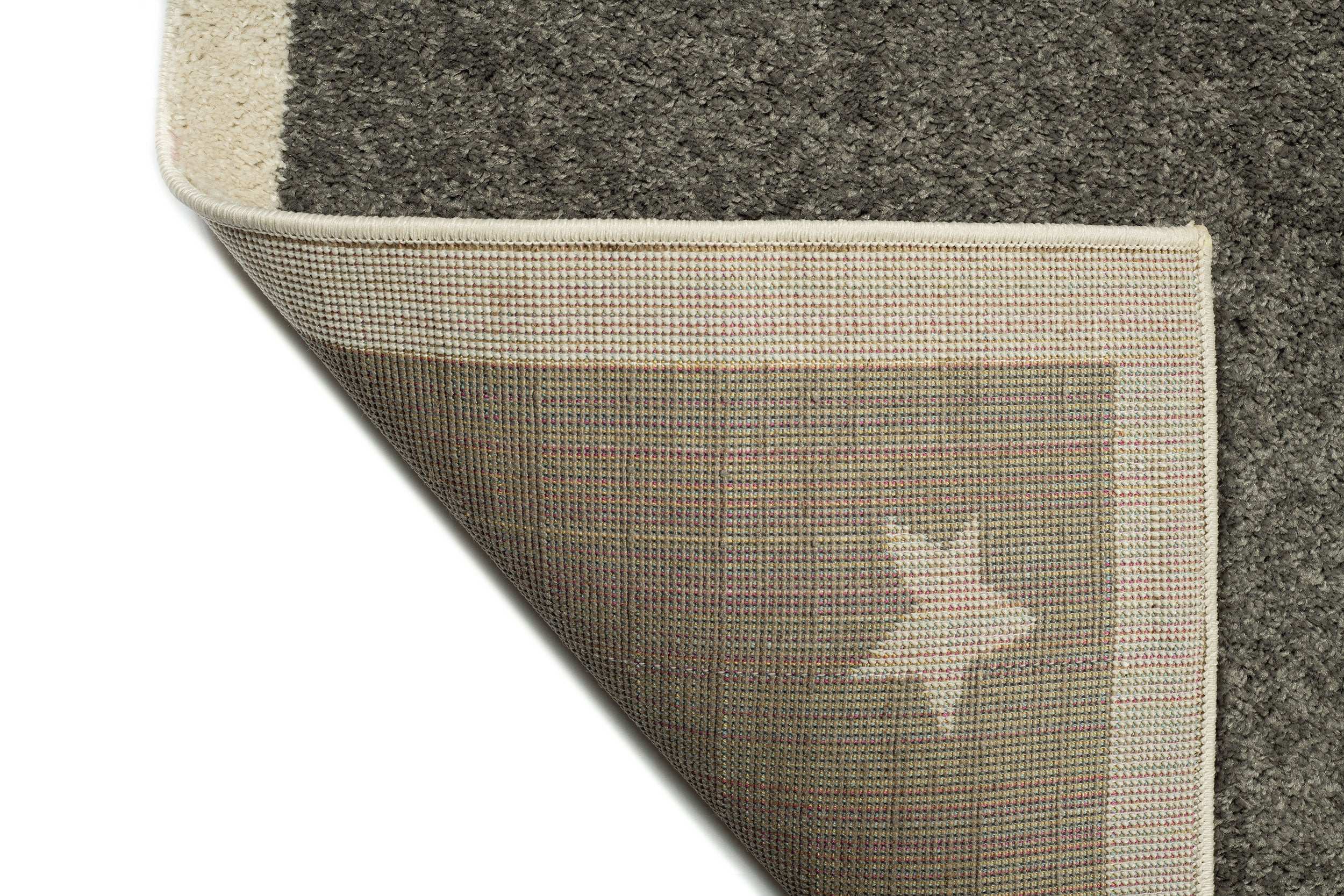 Modern Children's Room Rug Grey Polypropylene Rectangular - Emily 2343A