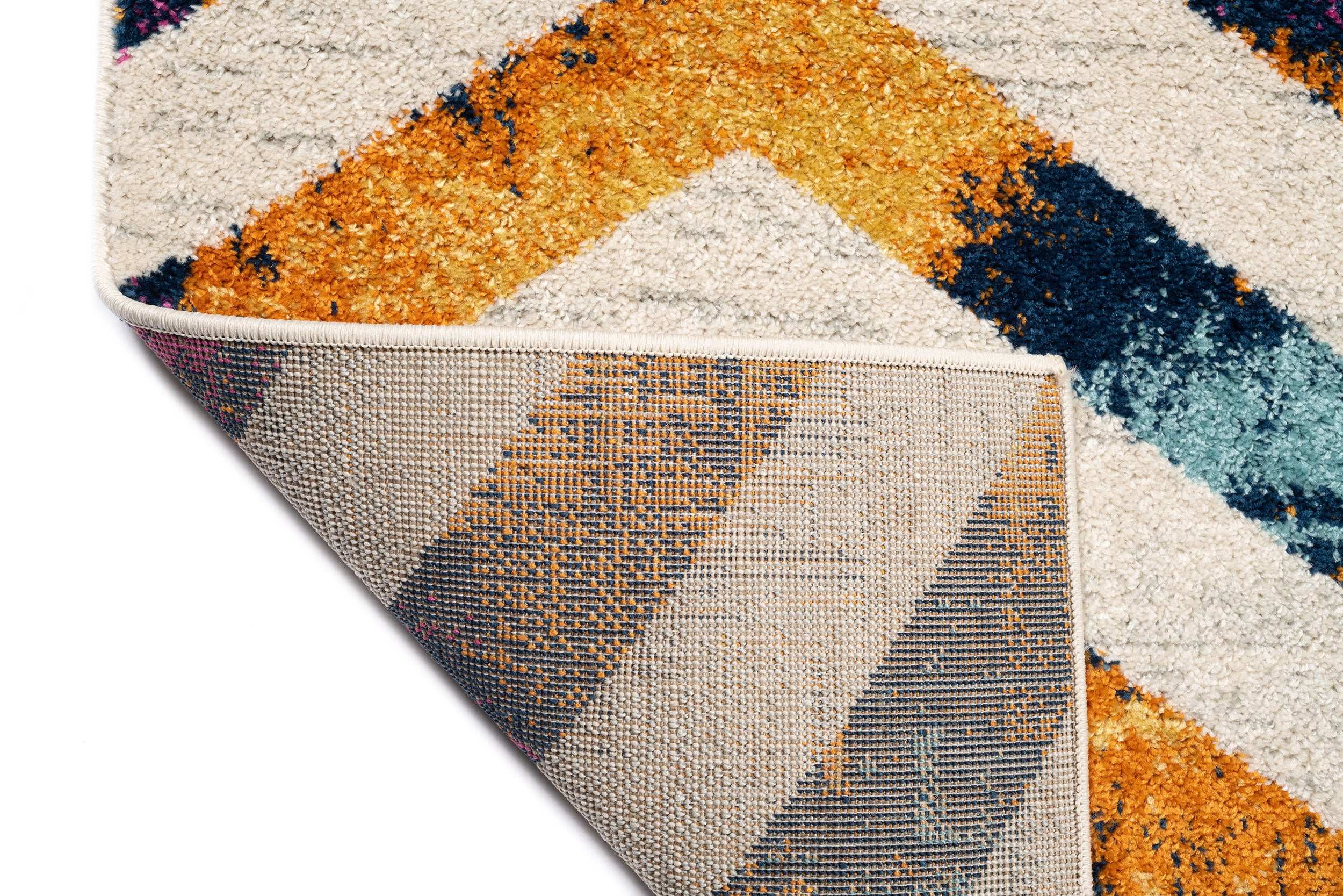 Modern Children's Room Rug Grey/Multicolor Polypropylene Rectangular - Emily 2353A