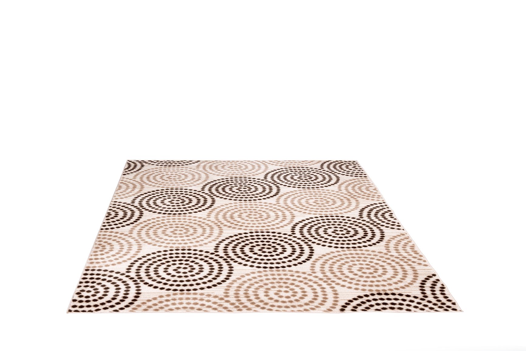 Modern Cream Polypropylene Kitchen Rug Festival 7041B