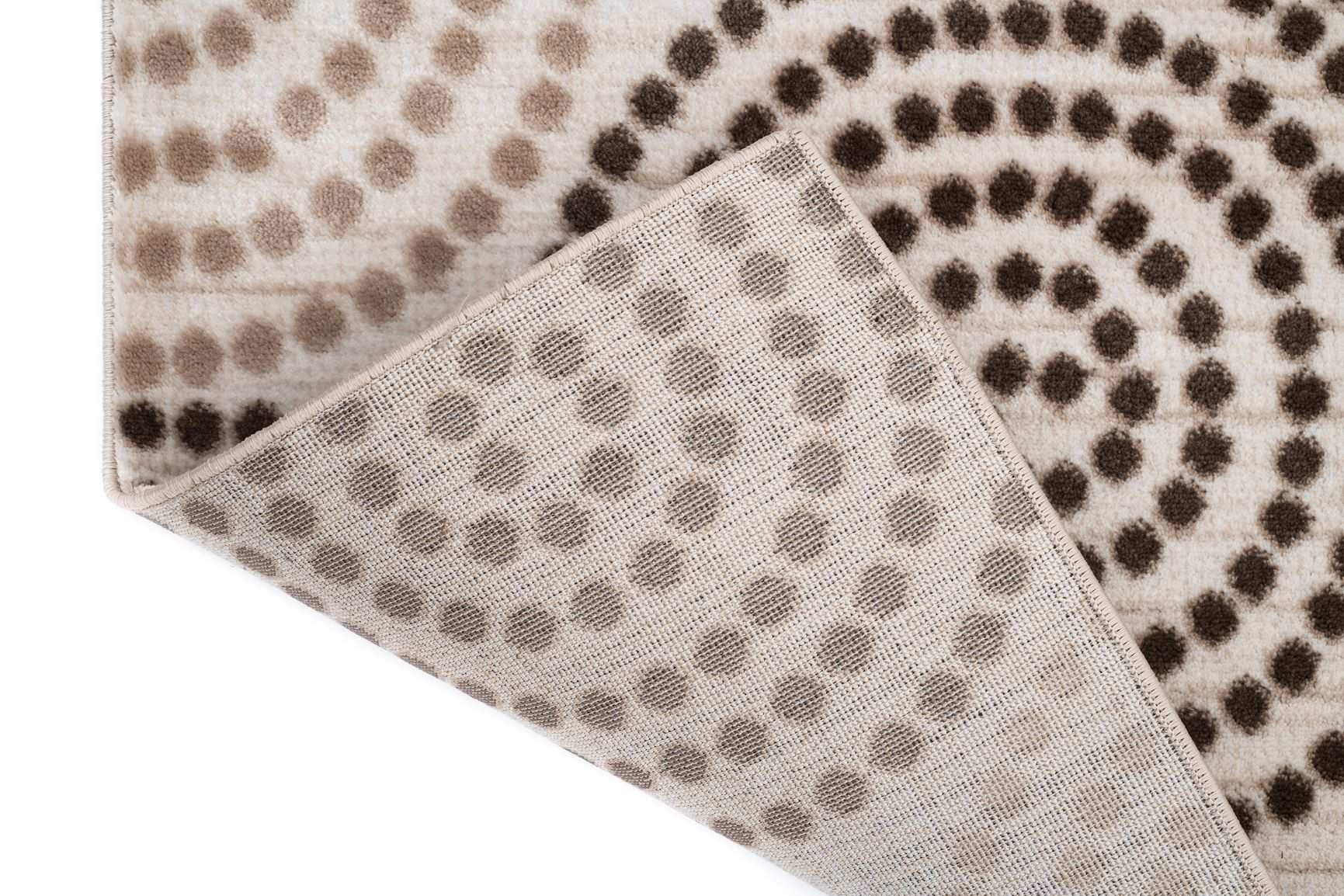 Modern Cream Polypropylene Kitchen Rug Festival 7041B