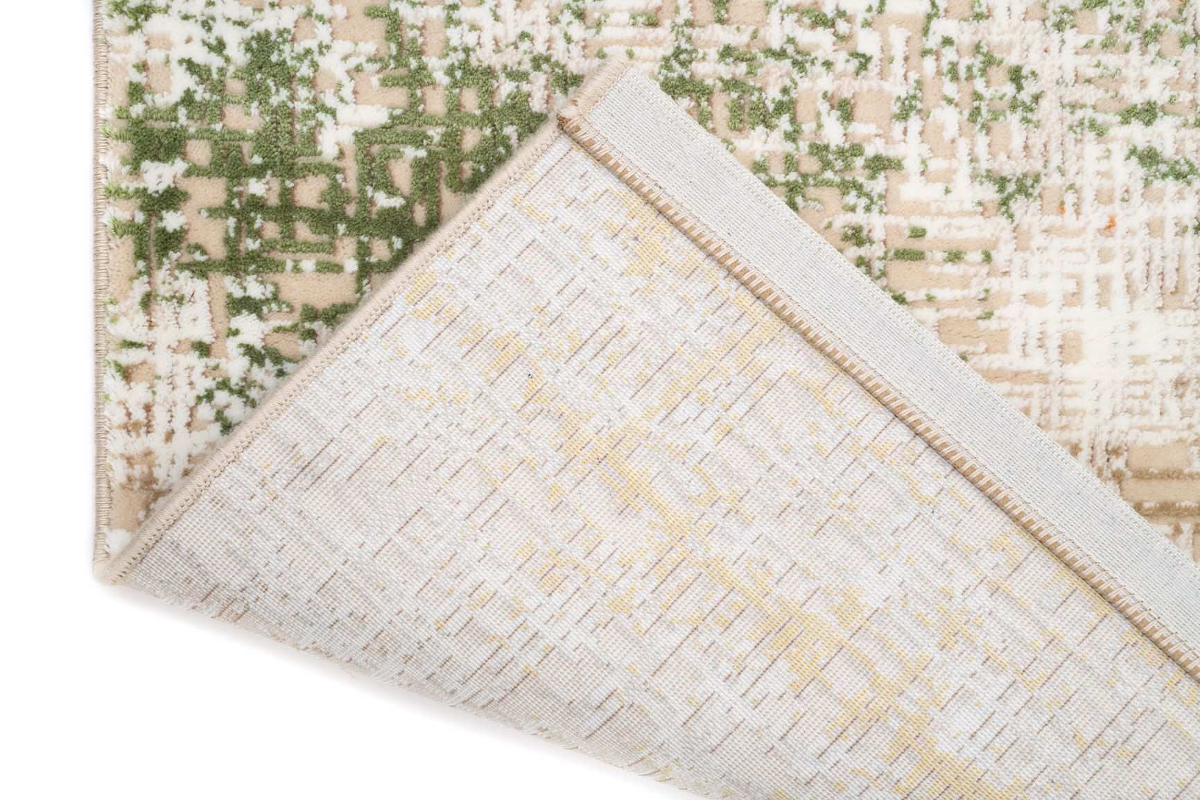 PREMIUM Modern Living Room/Children's Room Cream/Multicolor Acrylic Carpet - Defne 1642B