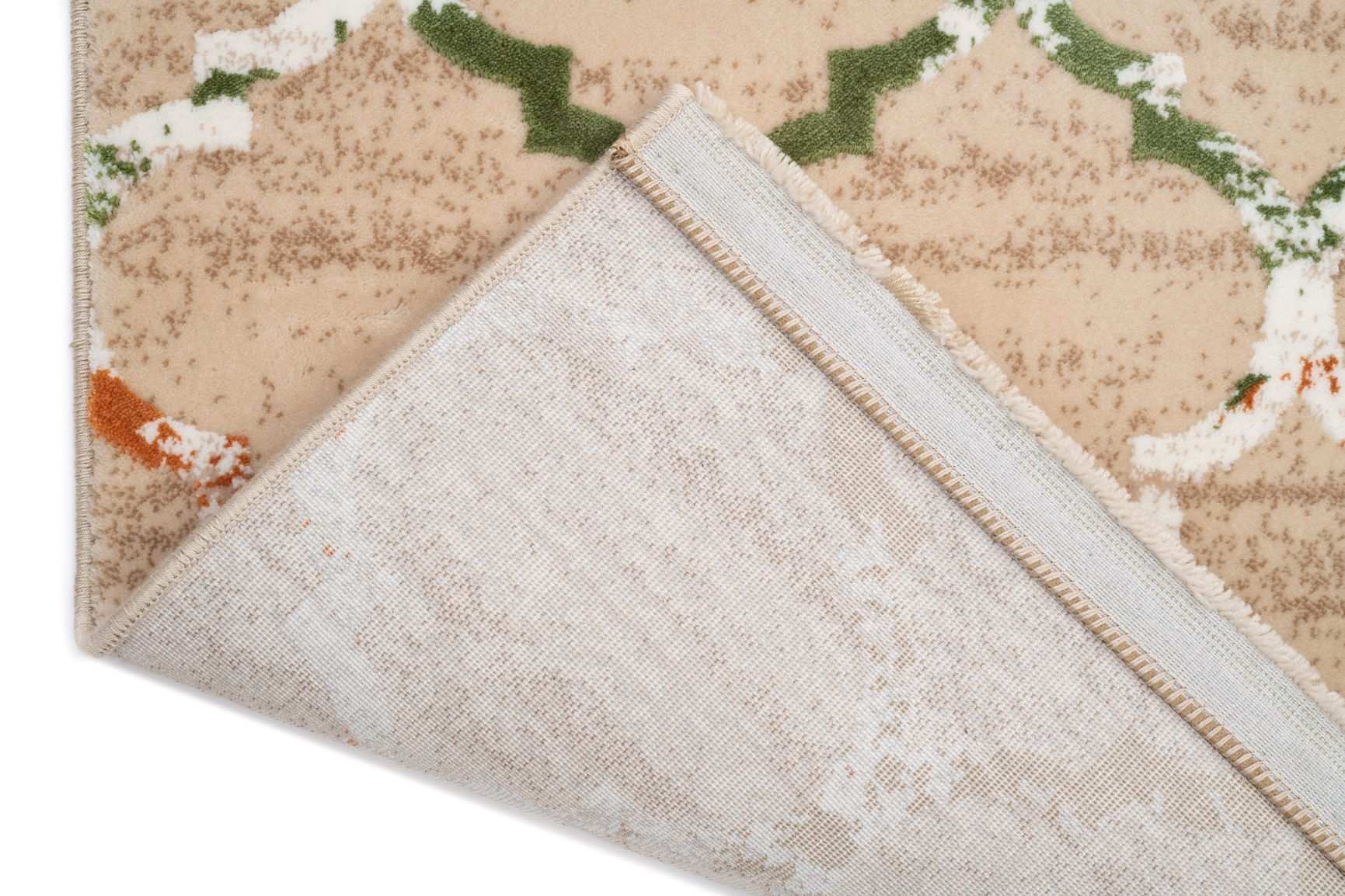 PREMIUM Modern Carpet for Children's Room/Living Room Beige/Multicolor Rectangular - Defne 1667A