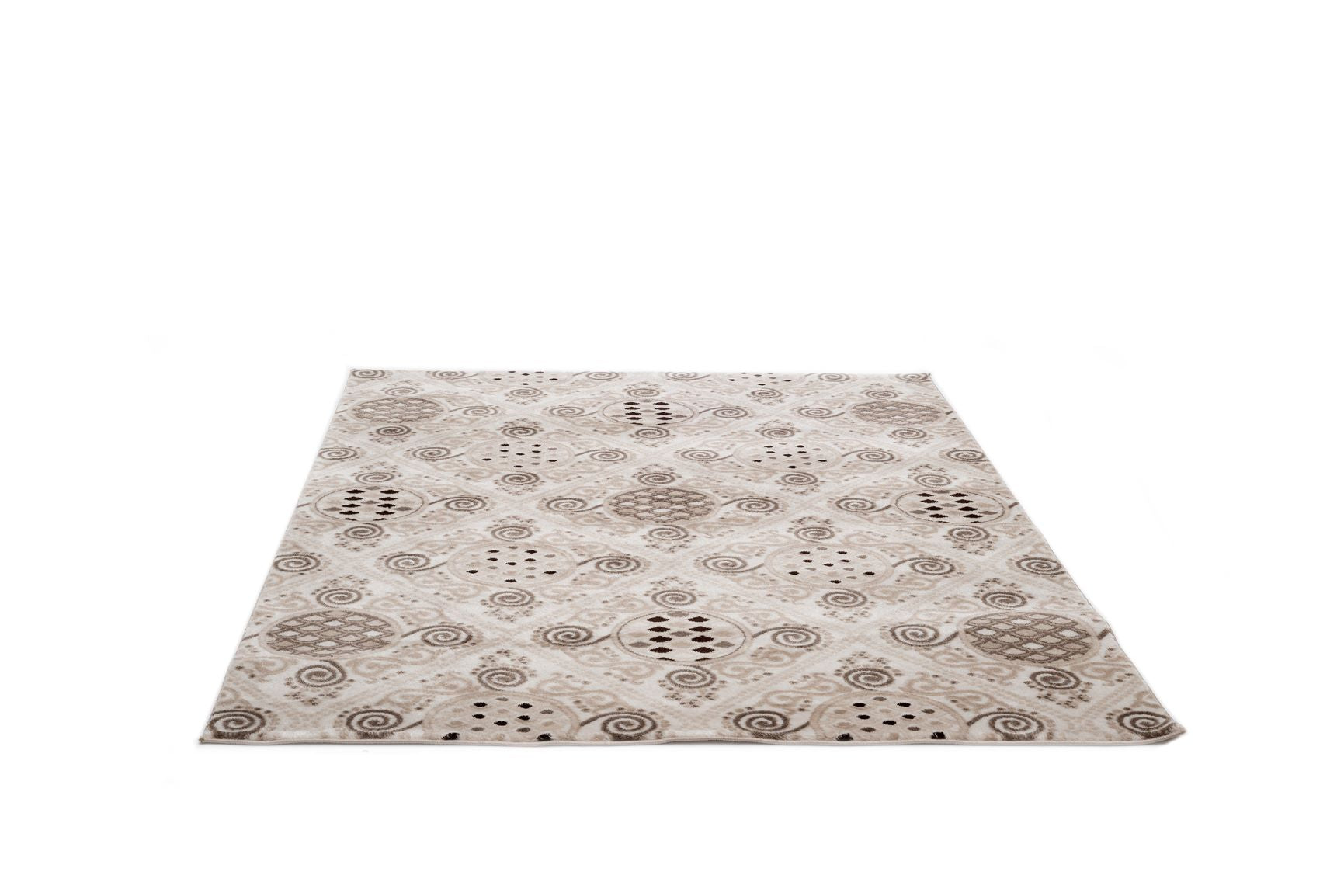 Modern Living Room/Children's Room Carpet Beige Polypropylene Festival 7066B