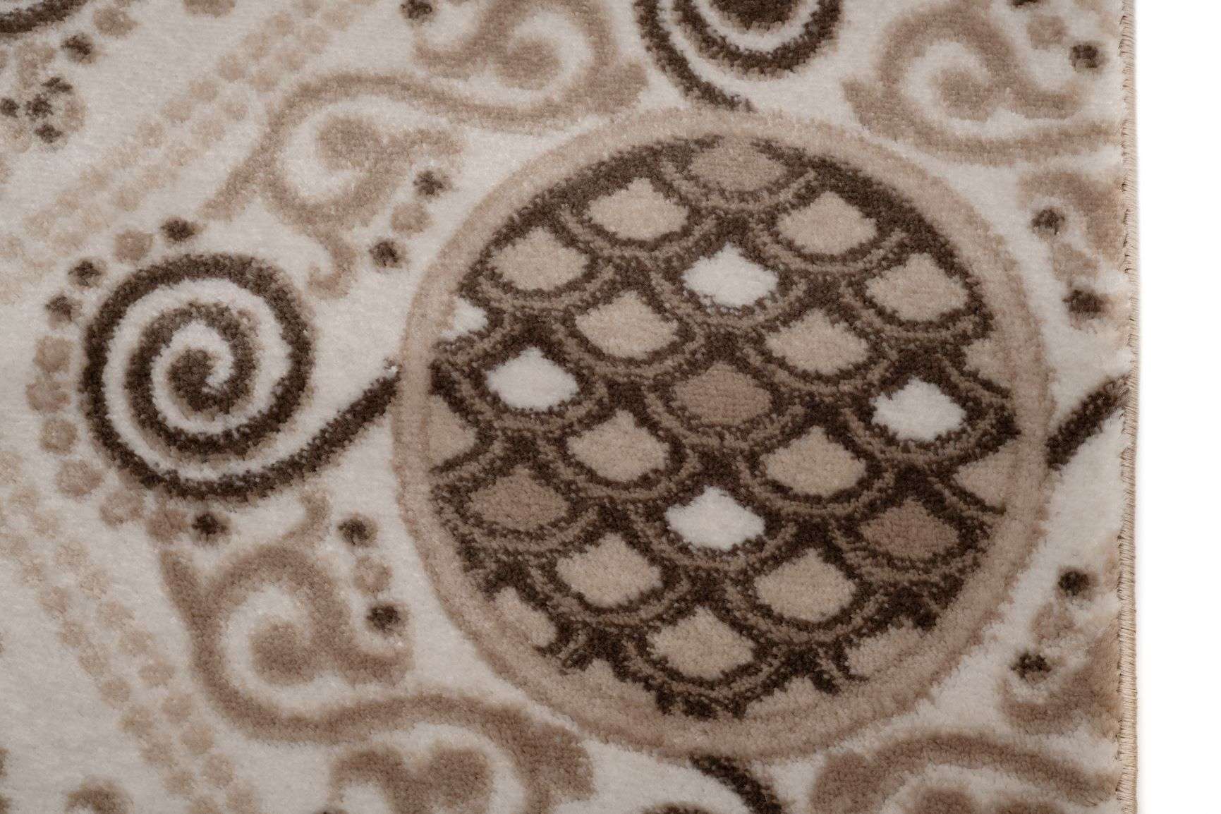 Modern Living Room/Children's Room Carpet Beige Polypropylene Festival 7066B