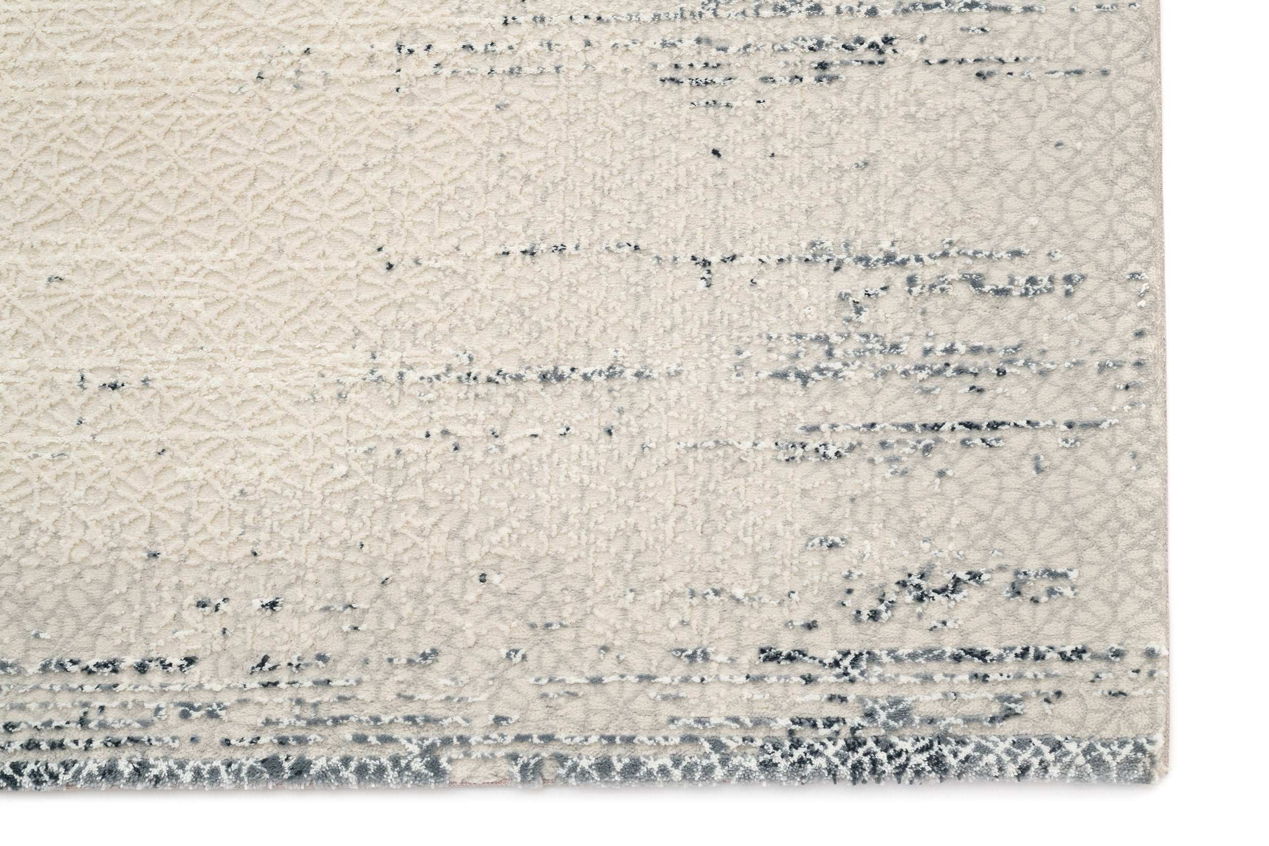 Vintage Living Room Carpet Blue/Grey Polyester/Polypropylene SilaLux 2983A